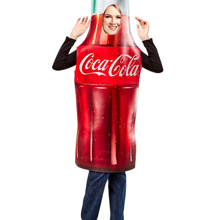 Bottle of Coke Coca Cola Foam Tunic Adult Costume Standard Size