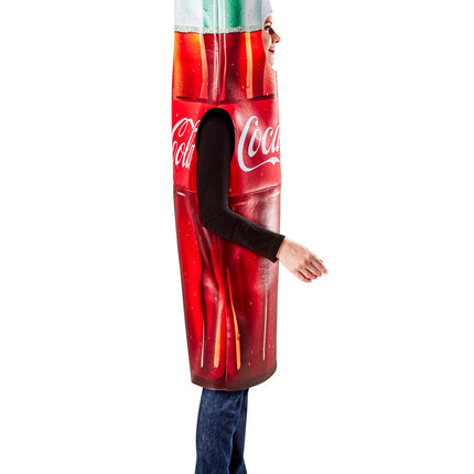 Bottle of Coke Coca Cola Foam Tunic Adult Costume Standard Size