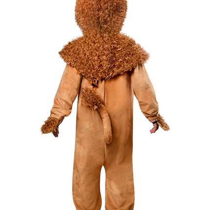 Wizard of Oz Cowardly Lion Plush Jumpsuit and Headpiece Costume Toddler