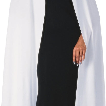 Rubie's 45 Inch White Hooded Cape Costume Accessory