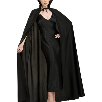 Rubie's Full Length Fabric Cape Black Costume Accessory