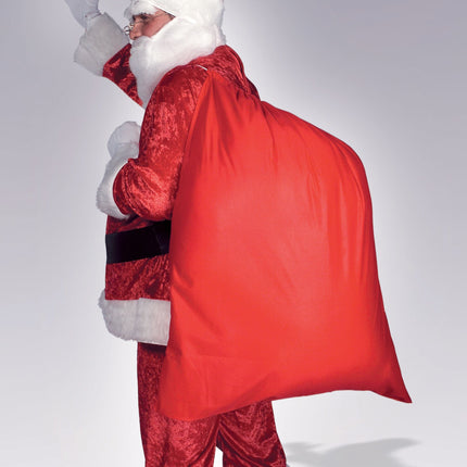 Rubie's Red Velour Santa Bag