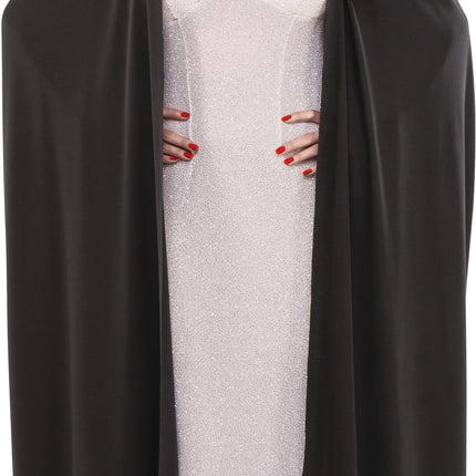 Rubie's Black Full Length Hooded Cape Costume Accessory