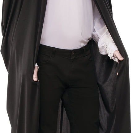 Rubie's Black Full Length Hooded Cape Costume Accessory