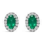 White.Gold / 0.144 / Green Emerald