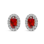 White.Gold / 0.144 / Red Garnet