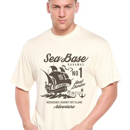 Sea Base Spun Bamboo® Men's Bamboo Viscose/Organic Cotton Short Sleeve Graphic T-Shirt