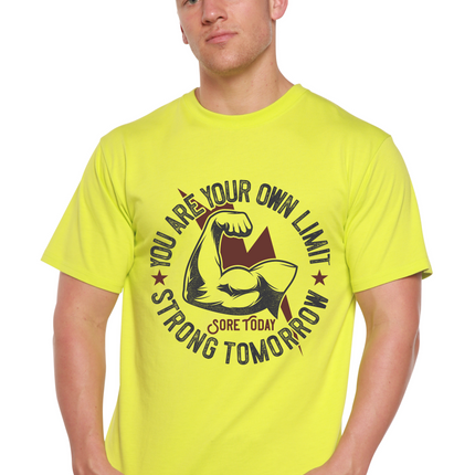 Strong Tomorrow Men's Bamboo Viscose/Organic Cotton Short Sleeve Graphic T-Shirt