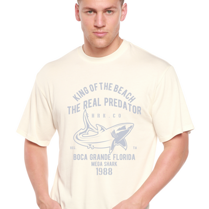 Shark Real Spun Bamboo® Men's Bamboo Viscose/Organic Cotton Short Sleeve Graphic T-Shirt