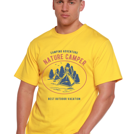 Nature Camper Spun Bamboo® Men's Bamboo Viscose/Organic Cotton Short Sleeve Graphic T-Shirt
