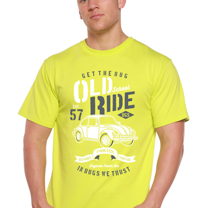 Old School Ride Spun Bamboo® Men's Bamboo Viscose/Organic Cotton Short Sleeve Graphic T-Shirt