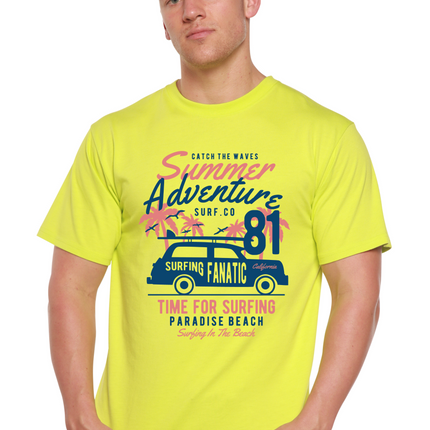 Sammer Adventure Spun Bamboo® Men's Bamboo Viscose/Organic Cotton Short Sleeve Graphic T-Shirt