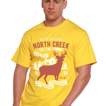 North Creek Spun Bamboo® Men's Bamboo Viscose/Organic Cotton Short Sleeve Graphic T-Shirt