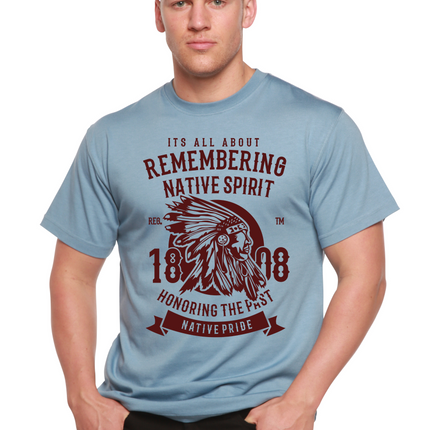 Remembering Spun Bamboo® Men's Bamboo Viscose/Organic Cotton Short Sleeve Graphic T-Shirt