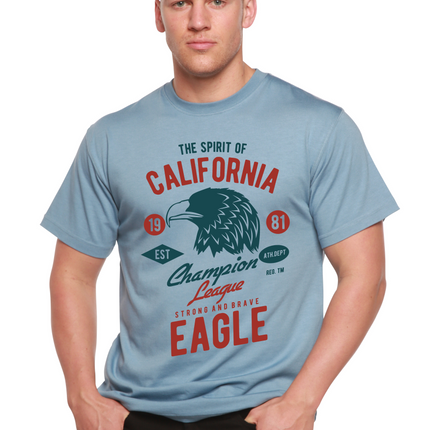 The Spirit of Spun Bamboo® Men's Bamboo Viscose/Organic Cotton Short Sleeve Graphic T-Shirt