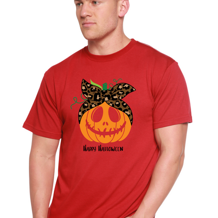 Happy Halloween Men's Bamboo Viscose/Organic Cotton Short Sleeve Graphic T-Shirt