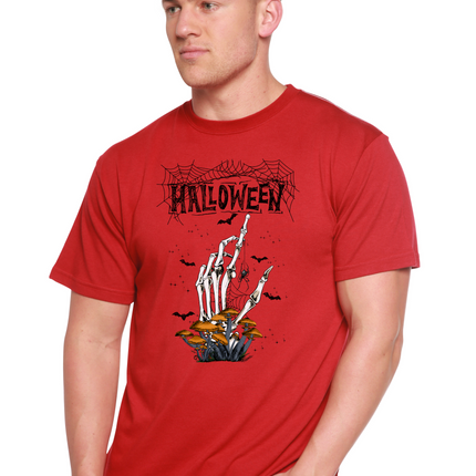 Halloween Men's Bamboo Viscose/Organic Cotton Short Sleeve Graphic T-Shirt