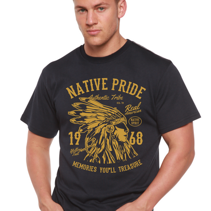 Native Pride Spun Bamboo® Men's Bamboo Viscose/Organic Cotton Short Sleeve Graphic T-Shirt