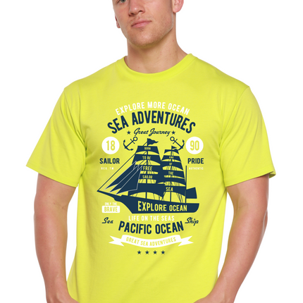 Sea Adventures Spun Bamboo® Men's Bamboo Viscose/Organic Cotton Short Sleeve Graphic T-Shirt