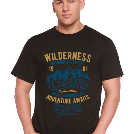 Wilderness Spun Bamboo® Men's Bamboo Viscose/Organic Cotton Short Sleeve Graphic T-Shirt