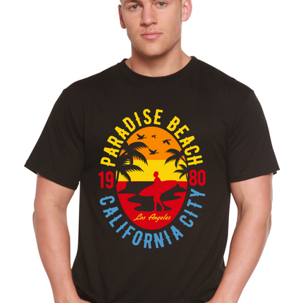 Sunshine Paradise Spun Bamboo® Men's Bamboo Viscose/Organic Cotton Short Sleeve Graphic T-Shirt
