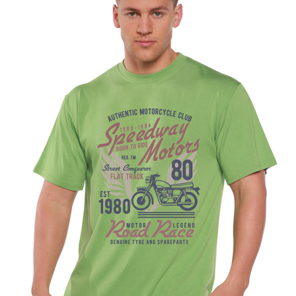 Speedway Motor Spun Bamboo® Men's Bamboo Viscose/Organic Cotton Short Sleeve Graphic T-Shirt