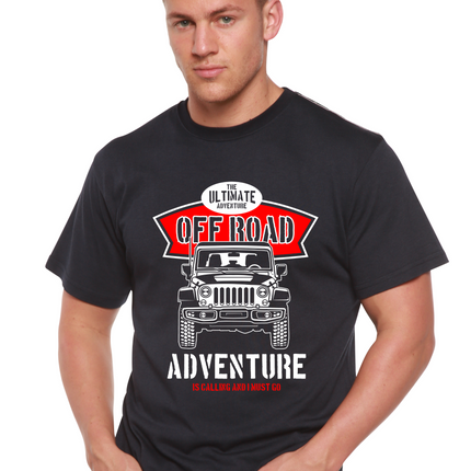 Off Road Spun Bamboo® Men's Bamboo Viscose/Organic Cotton Short Sleeve Graphic T-Shirt