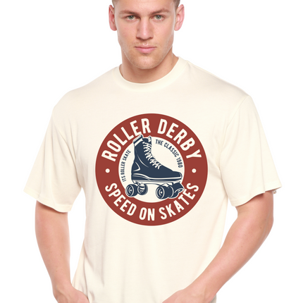 Roller Derby Spun Bamboo® Men's Bamboo Viscose/Organic Cotton Short Sleeve Graphic T-Shirt