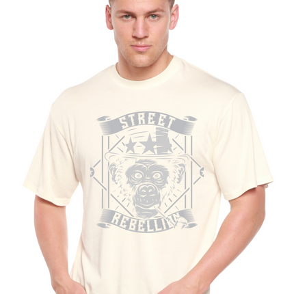 Street Men's Bamboo Viscose/Organic Cotton Short Sleeve Graphic T-Shirt