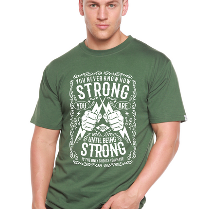 Strong Spun Bamboo® Men's Bamboo Viscose/Organic Cotton Short Sleeve Graphic T-Shirt