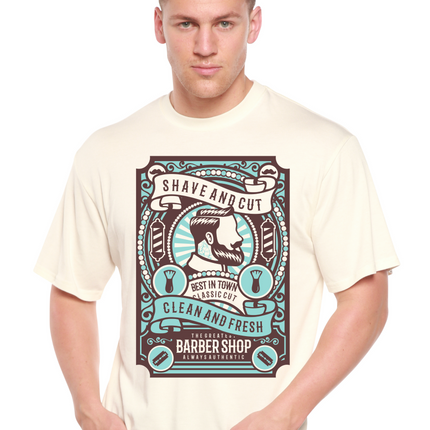 Shave and Cut Spun Bamboo® Men's Bamboo Viscose/Organic Cotton Short Sleeve Graphic T-Shirt