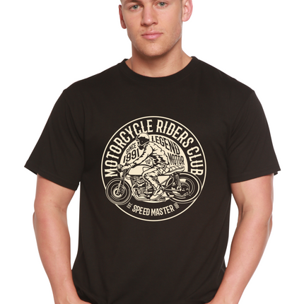 Motorcycle Riders Club Men's Bamboo Viscose/Organic Cotton Short Sleeve Graphic T-Shirt