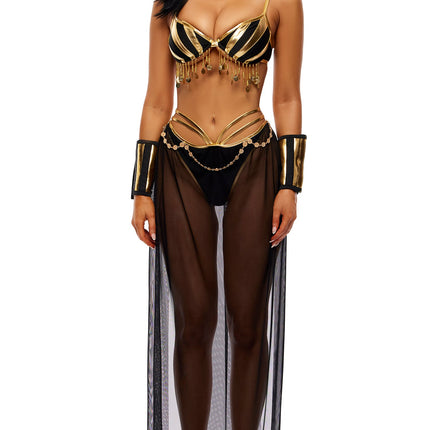Cleopatra Complex 4-Piece Pharaoh Costume Set