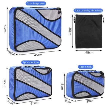 6-Pack: Fitnate Compression Packing Cubes