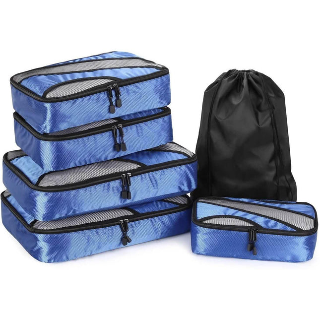 6-Pack: Fitnate Compression Packing Cubes