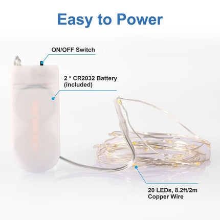 6-Pack: LED String Lights