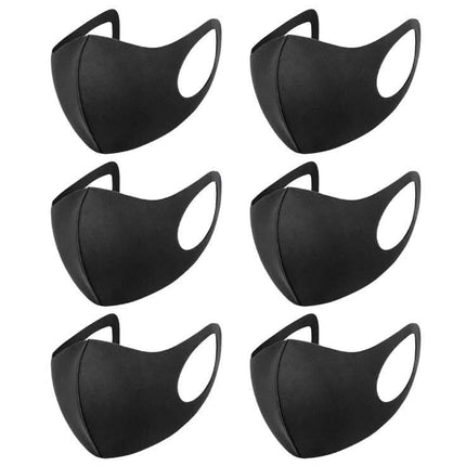 6-Pack: Reusable Washable Non-Medical Face Masks