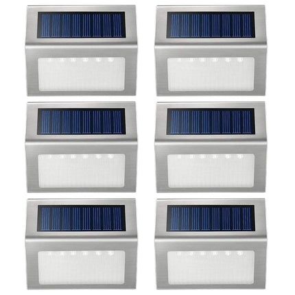 6-Pack: Solar Step Lights
