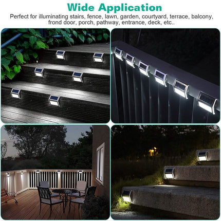 6-Pack: Solar Step Lights