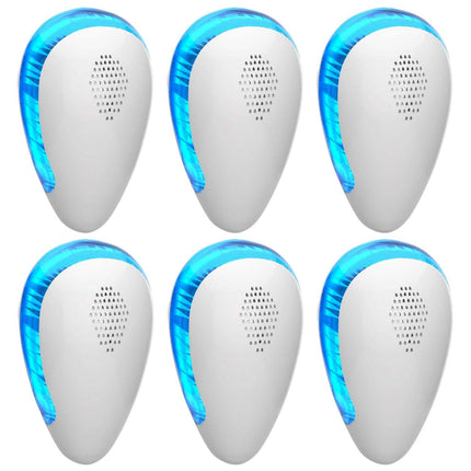 6-Pack: Ultrasonic Pest Repeller Indoor Plug in Bug Repellent