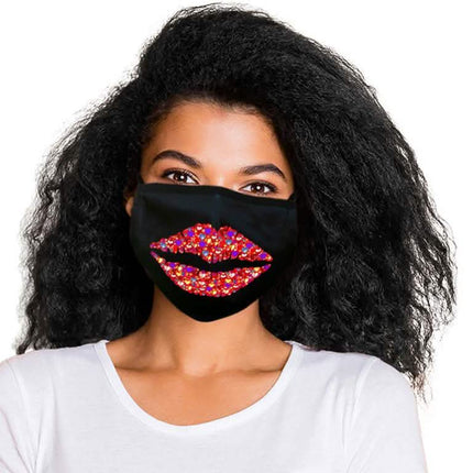 6-Pack: Valentines Fun Super Soft Reusable Non-Medical Face Masks