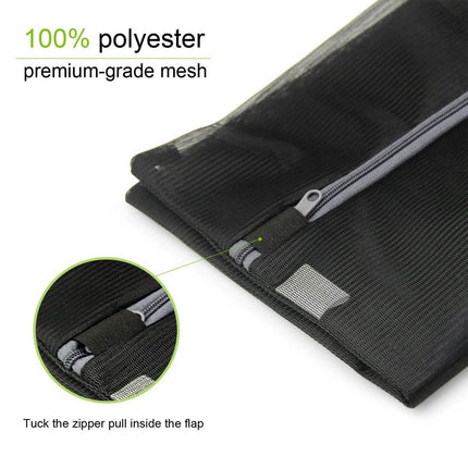 6-Pack: Zipped Wash Bag Net