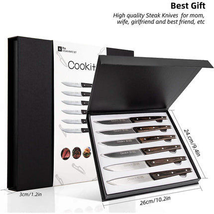 6-Piece: Cookit Steak Knife Set