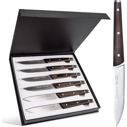 6-Piece: Cookit Steak Knife Set