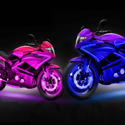 6-Piece: Motorcycle LED Light Strips