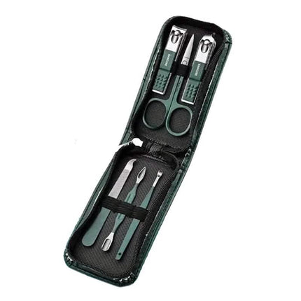 6-Piece: Nail Clipper Set with Zipper Travel Case