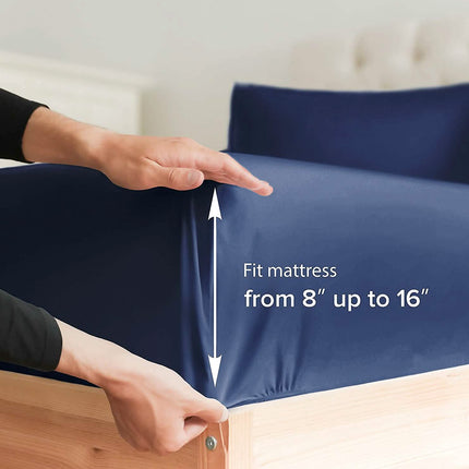 6-Piece Set: Hotel Luxury Bed Sheets