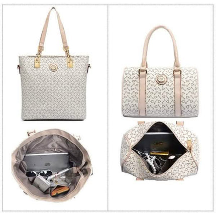 6-Piece Set: Women's Shoulder Bags Luxury Totes