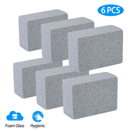 6-Pieces: Grill Griddles Cleaning Block