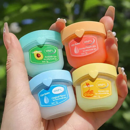 6-Pieces: Luxurious Glossy Lip Balm Set - Long-Lasting Hydration for Dry Lips